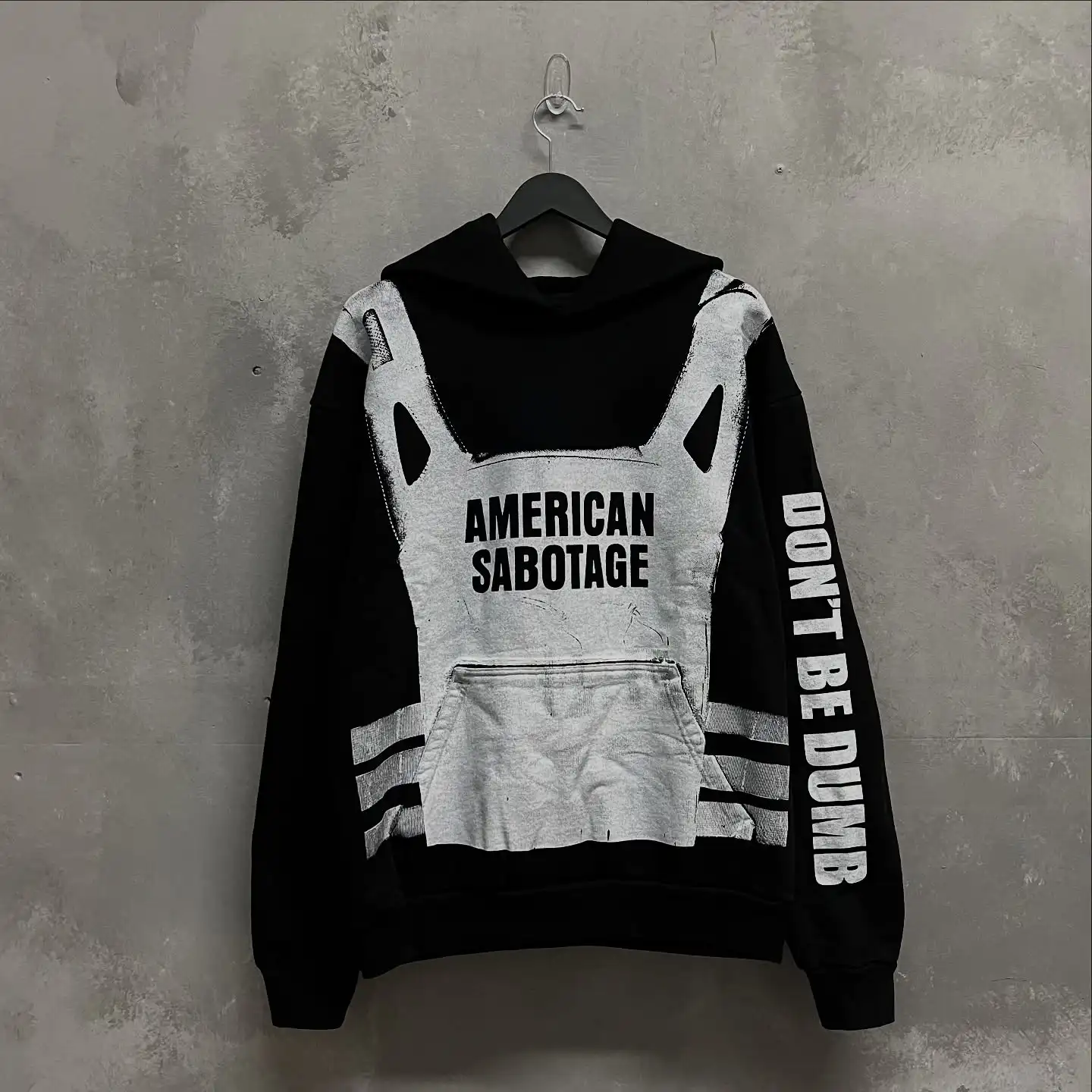 Neue Hip Hop Sabotage Hoodies Grunge Parodie Ideen Streetwear Y2k Sweatshirt Tops Goth Vintage Übergroßen Hoodie Männer Kleidung