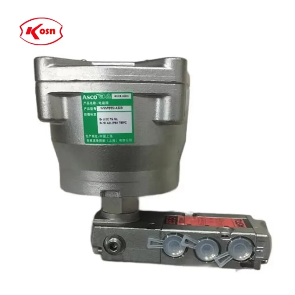 Brand New ASCO 316L Stainless Steel WSJE8327B102 Automatic Reset Double Compartment Explosion-proof Solenoid Valve