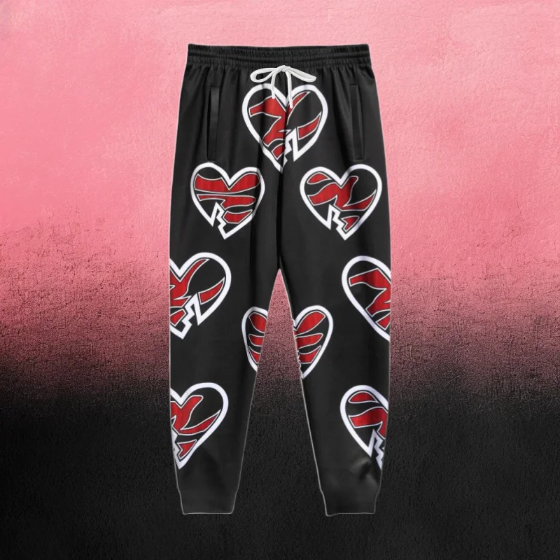 Modische Hosen aus elastischem Stoff für Herren und Damen, Bret Hart Royal Rumble Hitman Hosen, atmungsaktiv, schnelltrocknend. – Detail 6