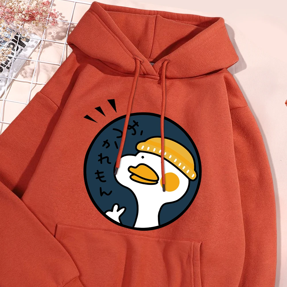 Ducks Are Better Than Gestures Hoodie Men Street Fleece Warm Hoody Hipster Fit Autumn Sweatshirt Hip Hop Big Size Womens Tops