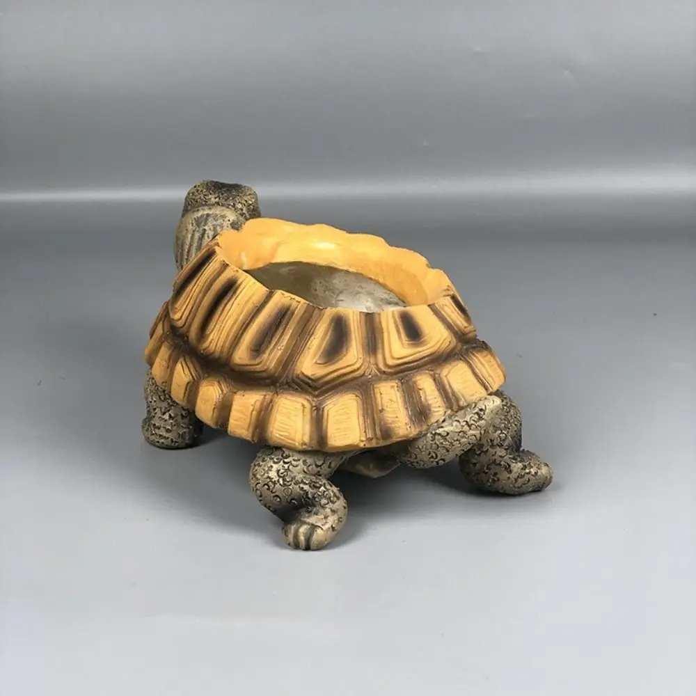 Cute Simulated Simulation Turtle Planter Creative Resin Turtle Flowerpot Cartoon Mini Succulent Planter Gift