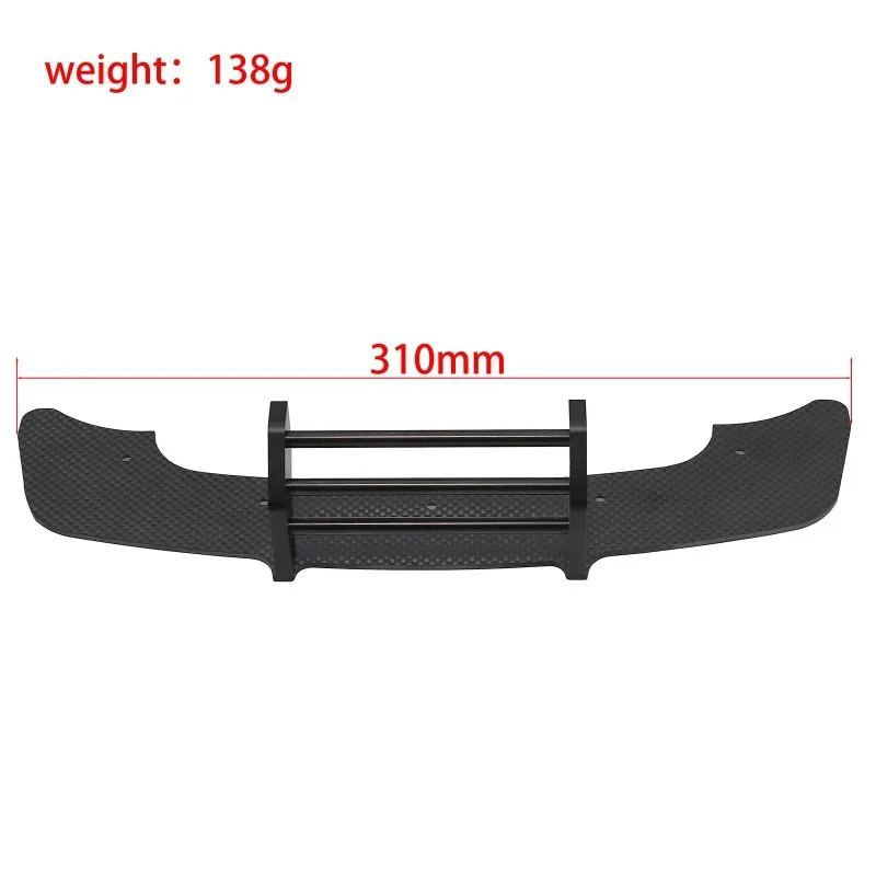 

Aluminum Front Bumper with Mounting Screws for 1/7 Arrma Infraction 6S BLX Upgrade Parts Accessories