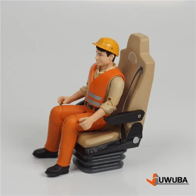 Interior Seat for 1/14 Tamiya RC Dump Truck Tipper Trailer SCANIA 770S VOLVO BENZ MAN TGX Car Accessories