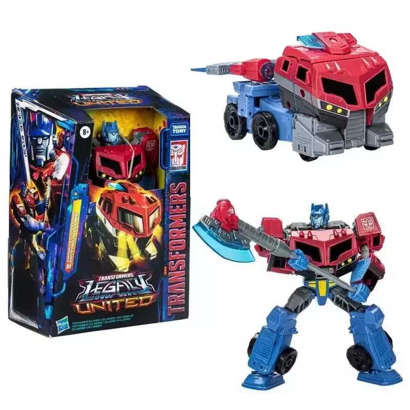 다카라 토미 Hasbro Transformers Legacy Evolution RiD 로봇 변장 디럭스 옵티머스 프라임 액션 피규어 컬렉션 취미 장난감