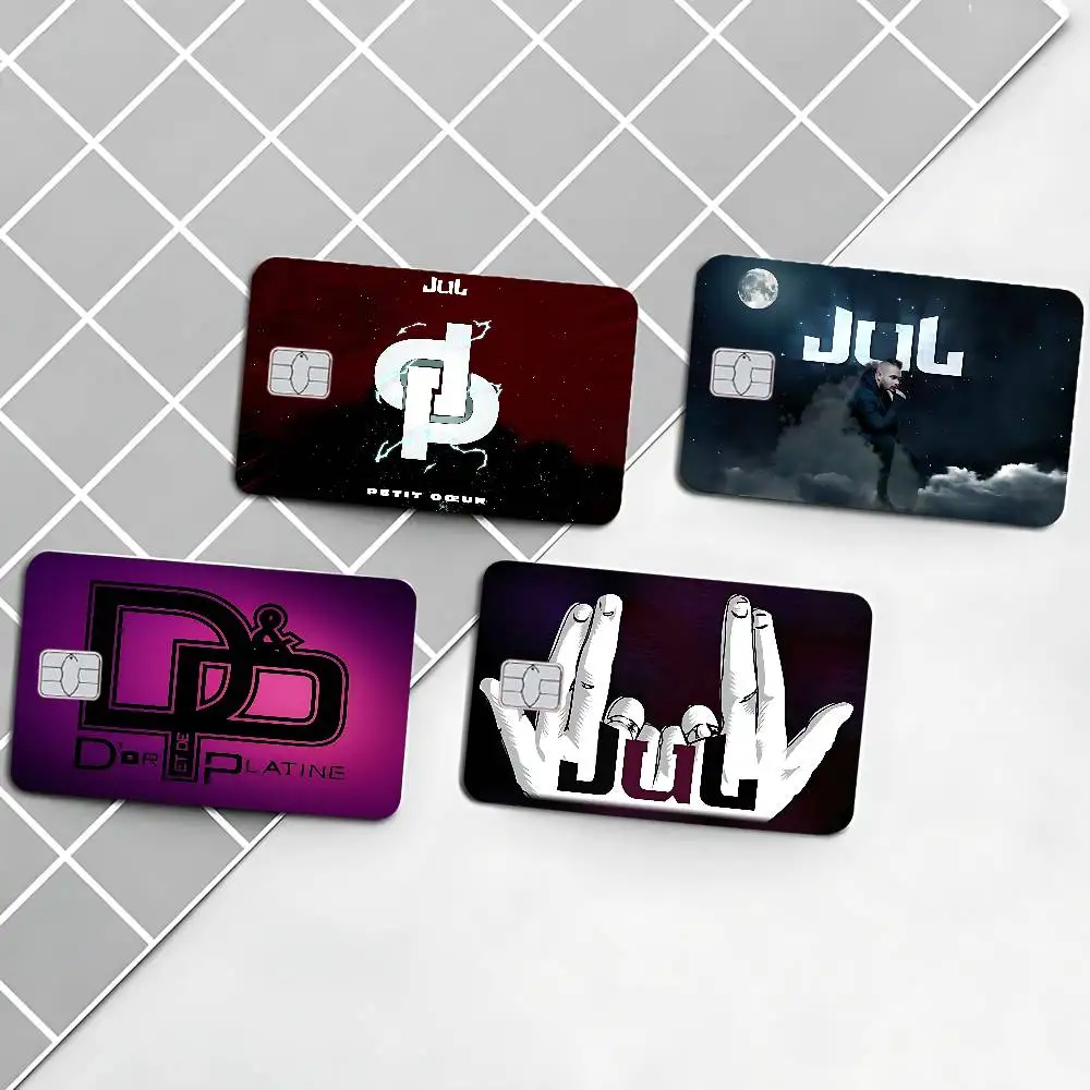 JuL C'est Pas Des Anime غطاء أمامي ملصق غشائي لبطاقة الخصم الائتمان شريحة صغيرة كبيرة #4