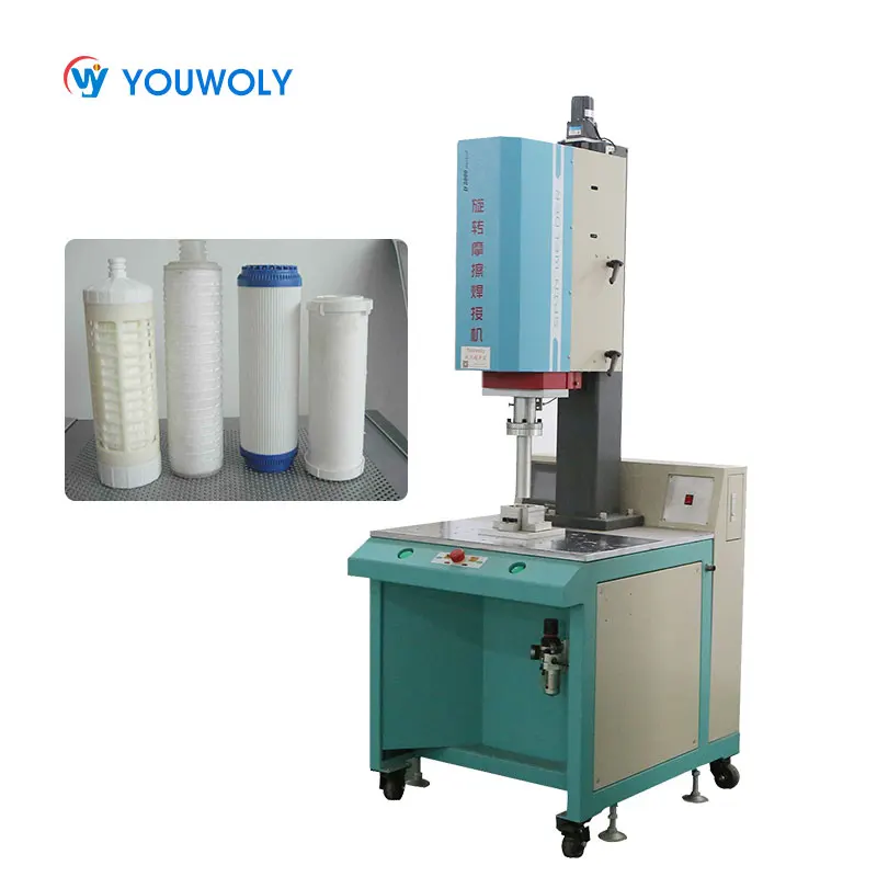 High Power Round Plastic Spin Ultrasonic Welder Tube Spin Friction Welding Machine For Water Purifier Filter