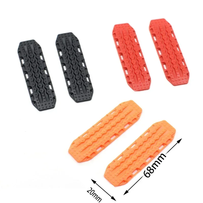 Peças de decoração de plástico, tambor de óleo, bagagem, placa de tração, extintor para modelo de carro 1/18 1/24 rc trx4m TRX-4M scx24