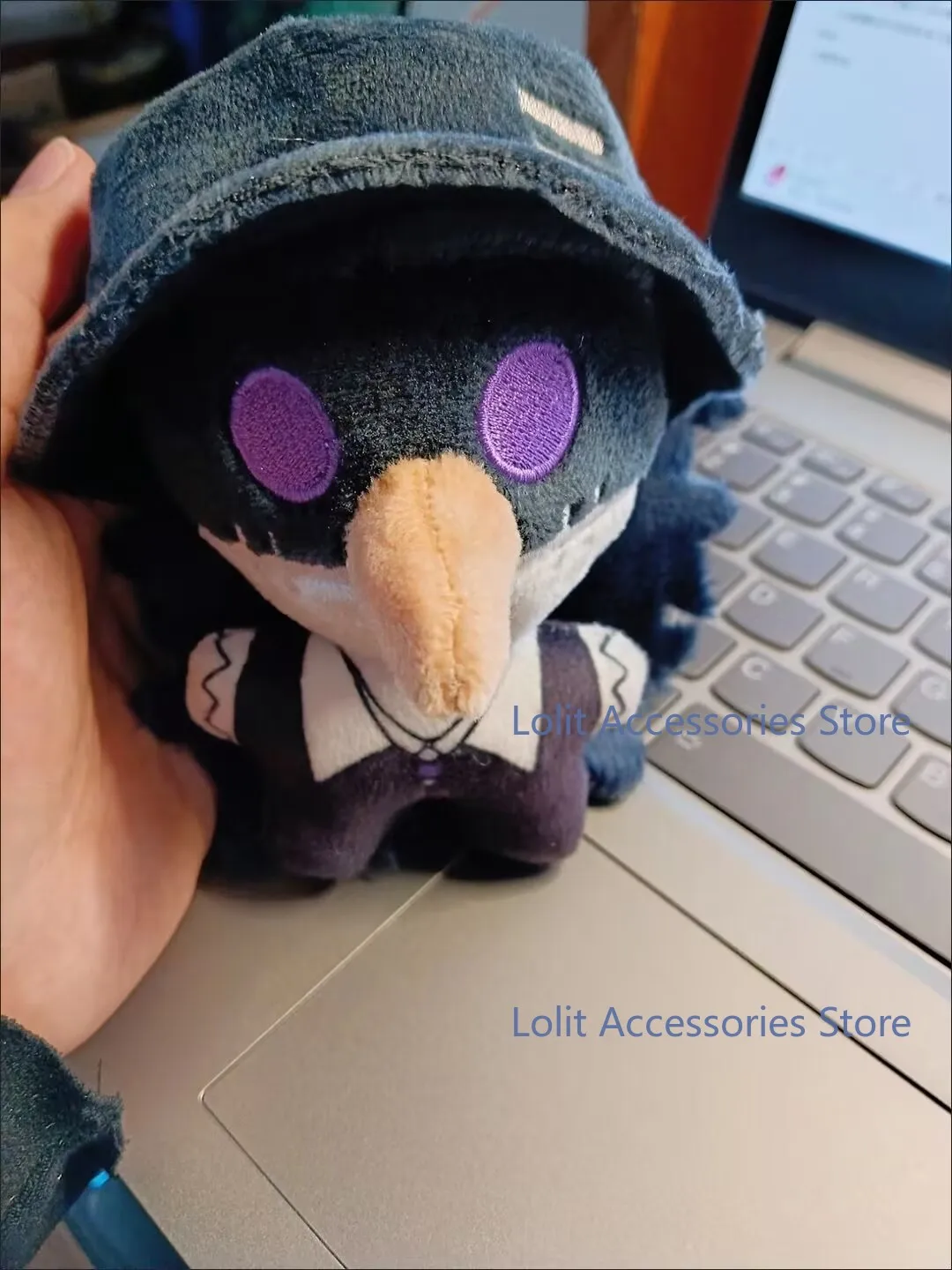 Anime Identity V Knight Kevin Alonso Hastur Orpheus Leo Beck Charles Holt‌ The Circus Ann Plushie Keychain Pendant Puppet Gift