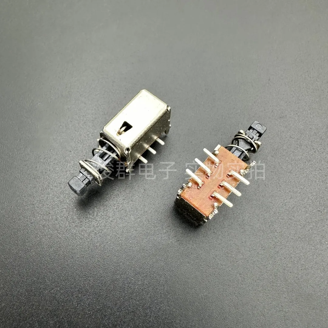 20pcs/ A04 straight key. Keys Power Switch Patch Double Row 6-Pin PS2E-B Self-Locking high quality