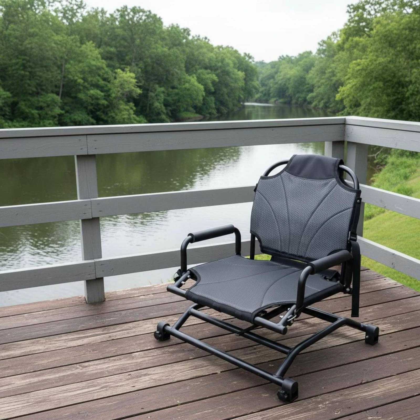 Asiento Giratorio para Kayak con Rotación de 360 Grados, Asiento de Aluminio para Kayak, Placa Giratoria para Pedestal de Barco, Liberación Rápida, Equipo para Deportes Acuáticos para Pescadores