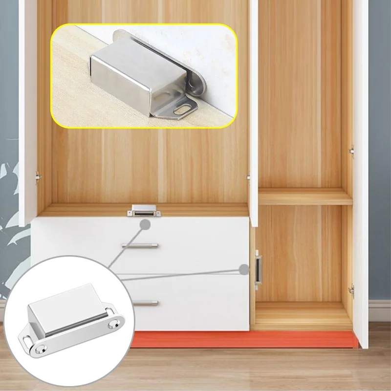 2~8pcs magnetic door suction, hardware accessories closed door suction, used for kitchen cabinets, wardrobes, shoe cabinet doors