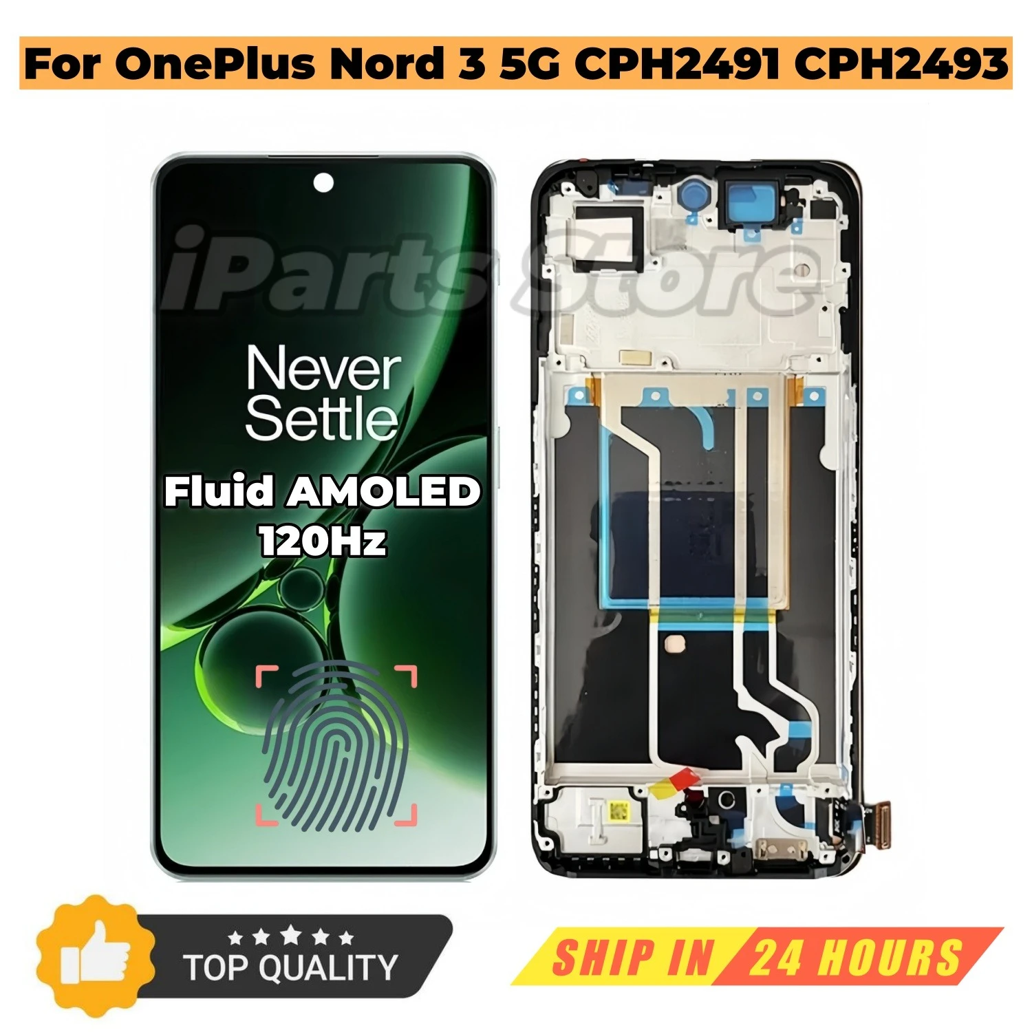 iparts-display-di-ricambio-nuovo-per-oneplus-nord-3-5g-cph2491-cph2493-120hz-fluid-amoled-touch-screen-con-telaio-assemblato-oem