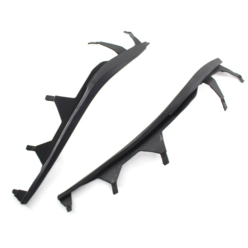 Car Front Upper Headlight Cover Strips Trims 63126921860 Headlight Lampshade Strip 63126921859 for BMW 3 Series E46 2002-2005