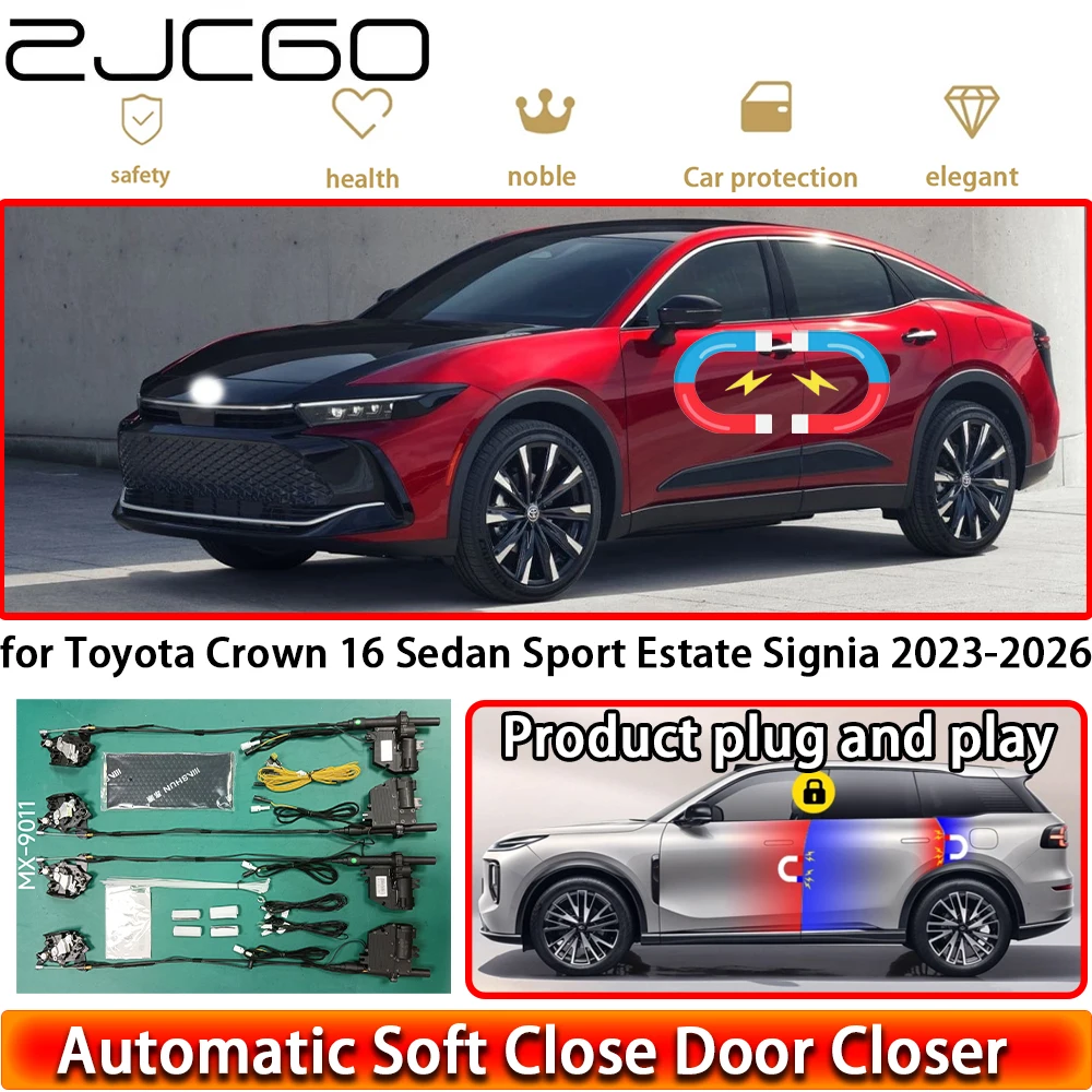 for Toyota Crown 16 Sedan Sport Estate Signia 2023-2026 Soft Close Door Kit Power Closing Latch System Auto Pull Door Easy Close