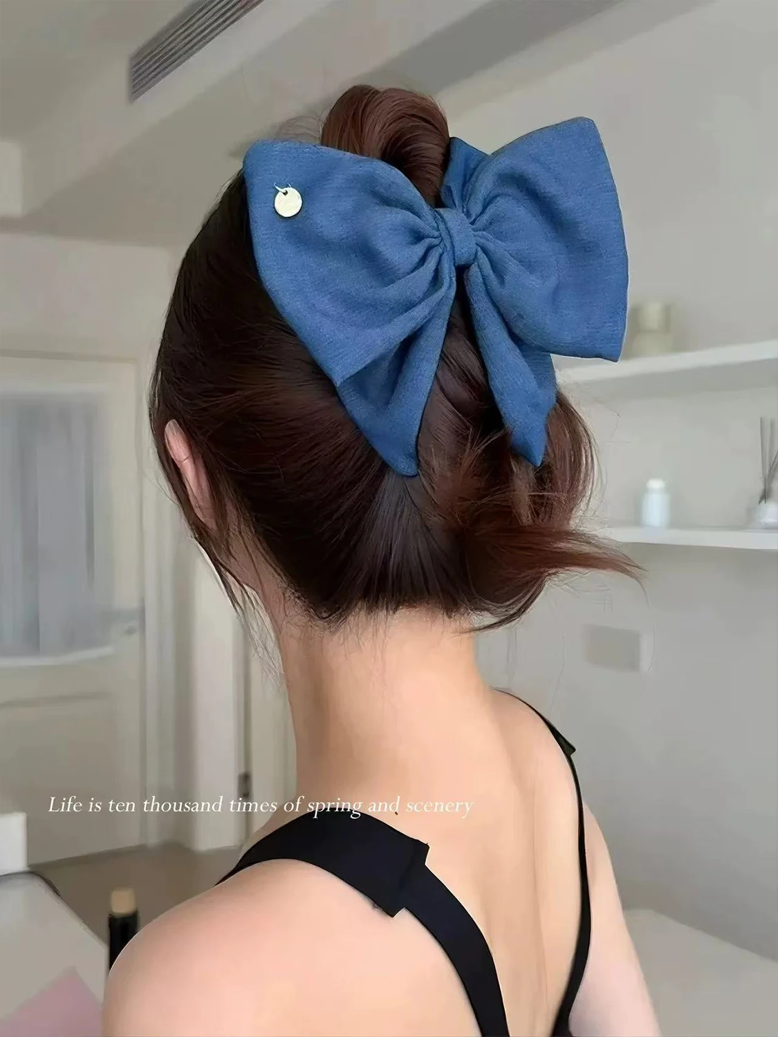 1Pc Korean Denim Fo…