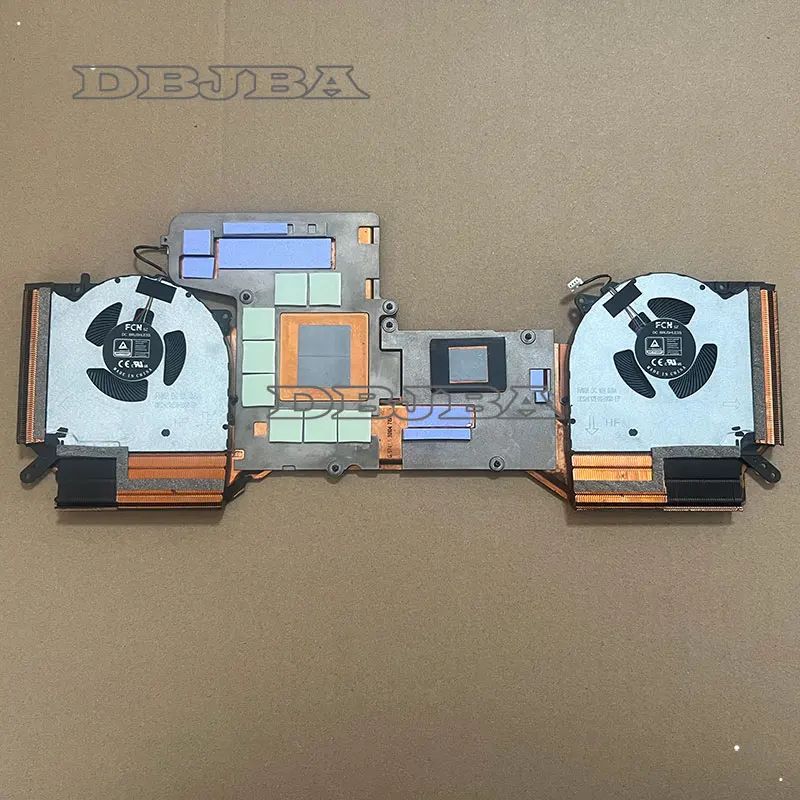 Laptop CPU GPU Cooling Fan For Lenovo R9000K Y9000K 2021 5H40S20293 10V 0.8A Heatsink