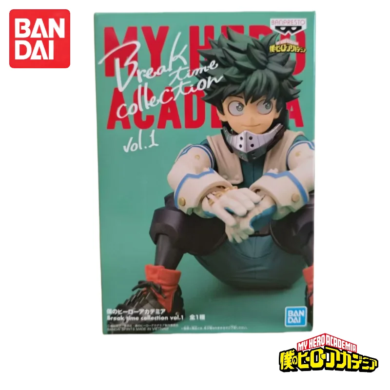 

В наличии оригинальный Bandai Banpresto My Hero Academia Break Time Collection Midoriya Izuku Vol.1 Призы Гаражный комплект Модель Статическая