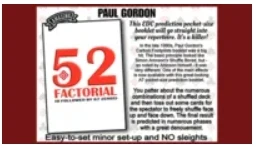 

52 Factorial by Paul Gordon - Magic Digital Download (Instant Download)
