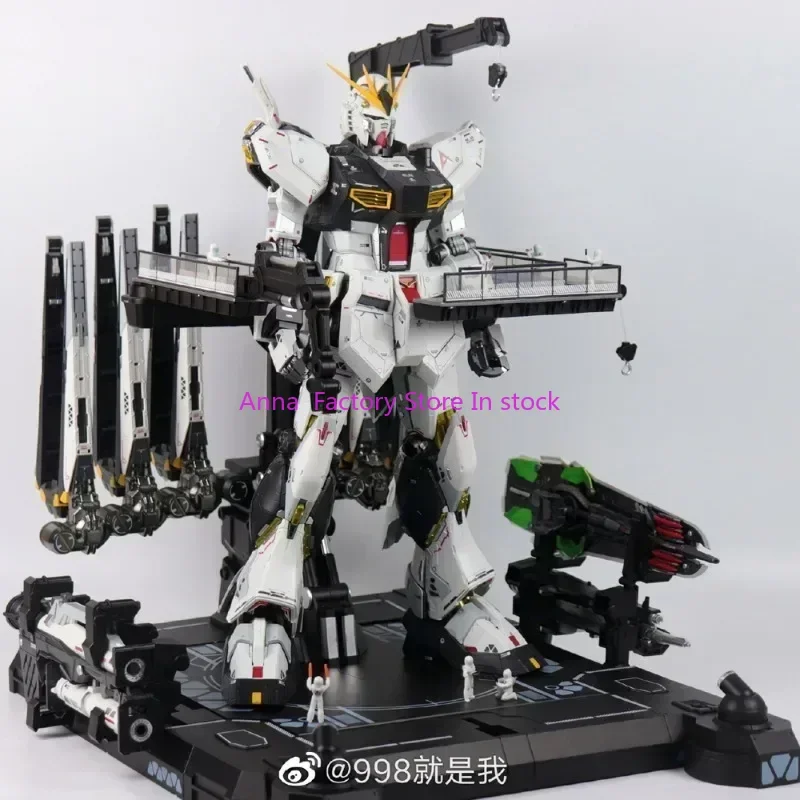 In Stock Daban Pg 1/60 Metal Structure Rx-93 V Anime Figure Equipped with Floating Cannon Assembled Plastic Model Kids Toy Gift