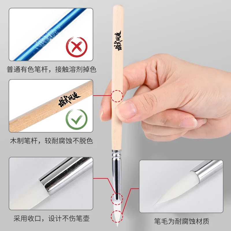 Hobby Model Building DIY Accessories Tool Airbrush Cleaning Brush Quick Clean corrosion resistance