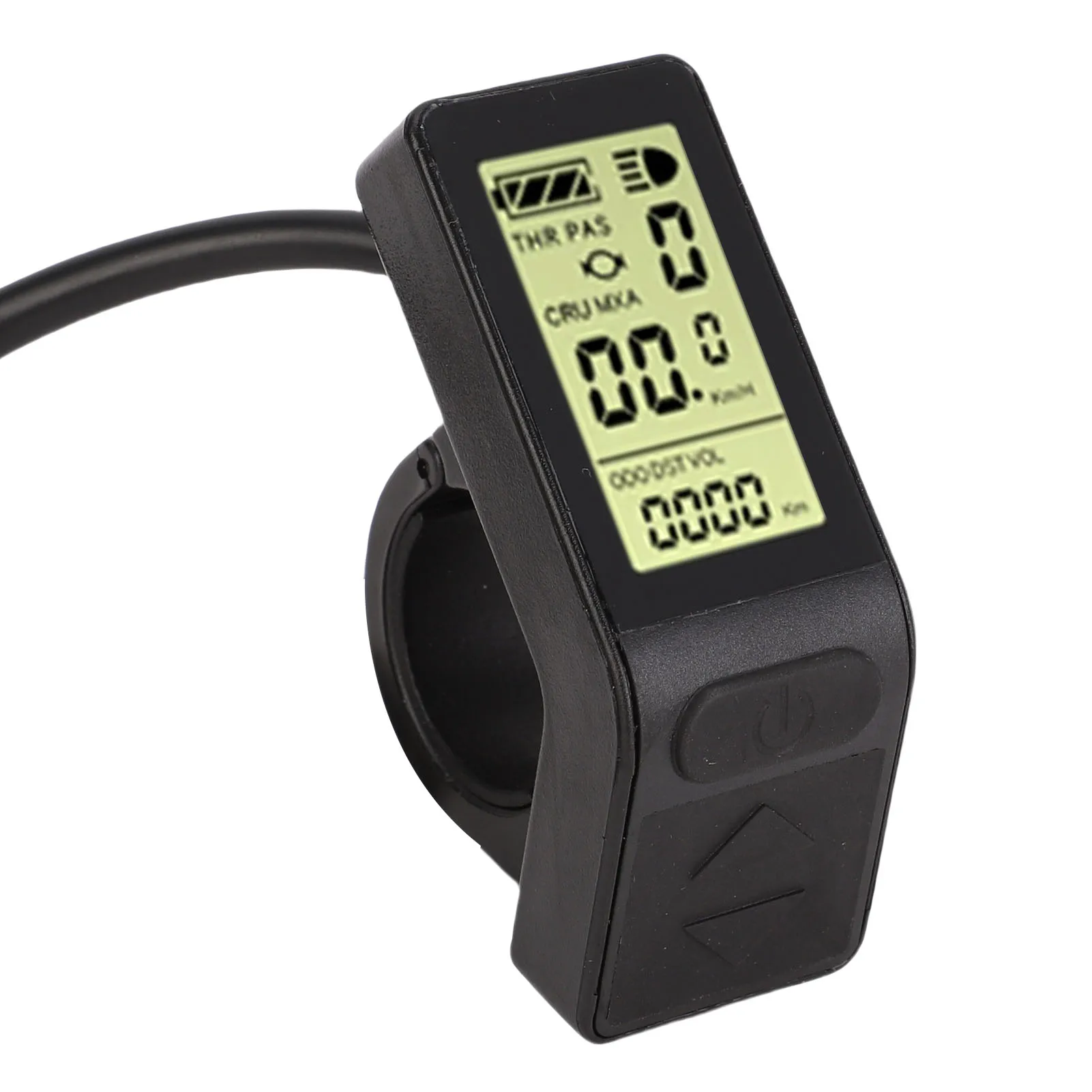 LCD-Display für Elektrofahrräder, LCD-Display für Elektrofahrräder, SM-Anschluss, ABS-Farbbildschirm, ergonomische externe Tasten zum Fahren