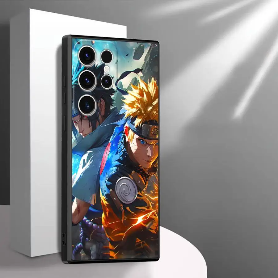 N-arutoS Anime Soft Cover Case for Samsung Galaxy Note10 Plus Note9 S10 Plus Note20 Ultra S10e S9 S8 Note8