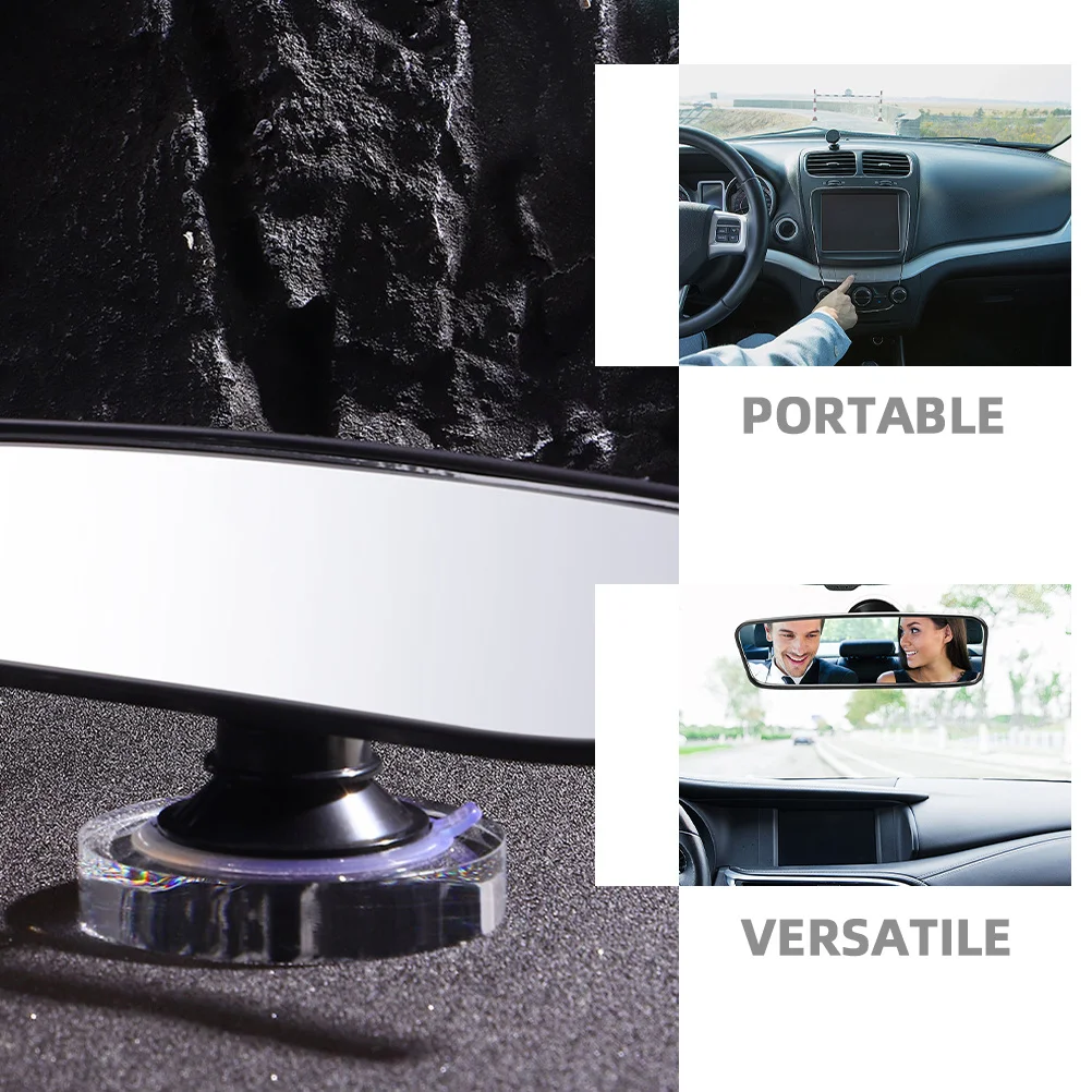 2 قطعة مرآة الرؤية الخلفية للسيارة العالمية قابلة للتعديل شفط كأس شاتيربروف مراقبة الطفل مرآة لمرايا مقعد السيارة