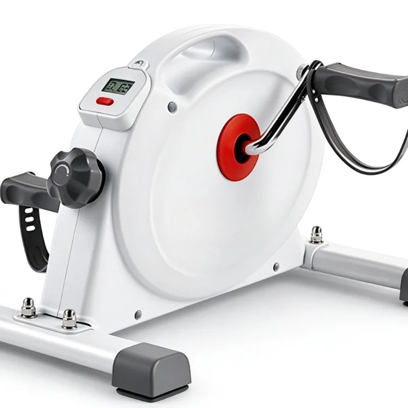 Under Desk Mini Exercise Bike Home Office Pedal Cycle Compact Durable Safe Workout Equipment For Elderly Fitness Training