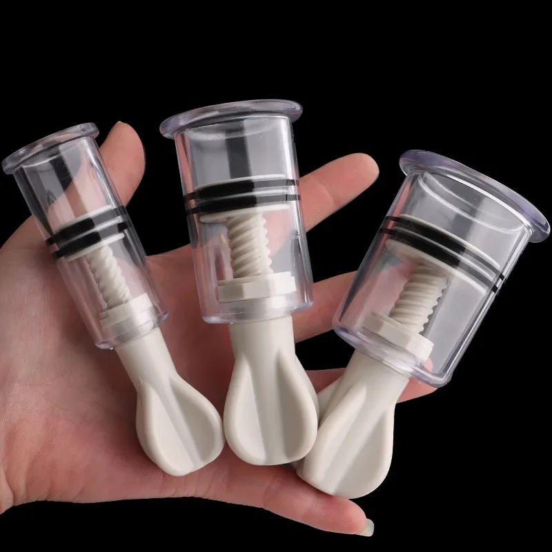 1pcs Vacuum Suction Cupping Cup Nipple Enhancer Massage Vacuum Cans Plastic Enlarger Suction Enlarger Body Breast Massager Cups