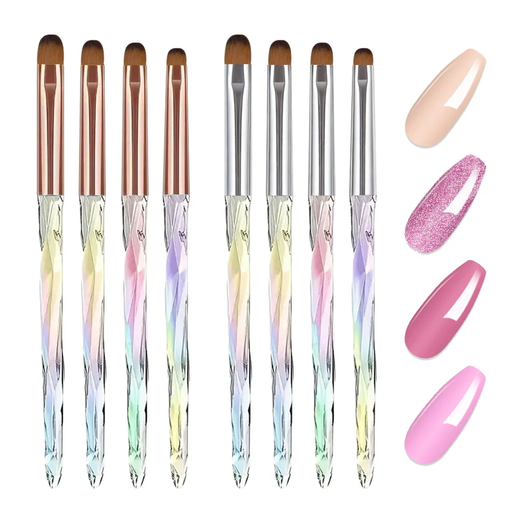Nail Brush for Nail Art Design Nails Tip Display Painting Tool UV Gel DIY Painting Pen Liner Professionnel Manicure Brush Set