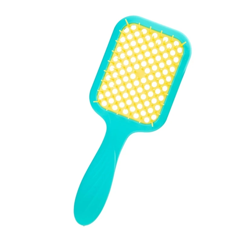 مشط الشعر لفك تشابك الشعر، فرشاة تدليك الشعر، مشط الشعر المجوف