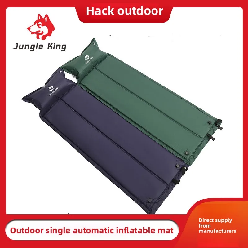 

Outdoor automatic inflatable mat single splicing half folding mat camping travel tent moisture-proof mat