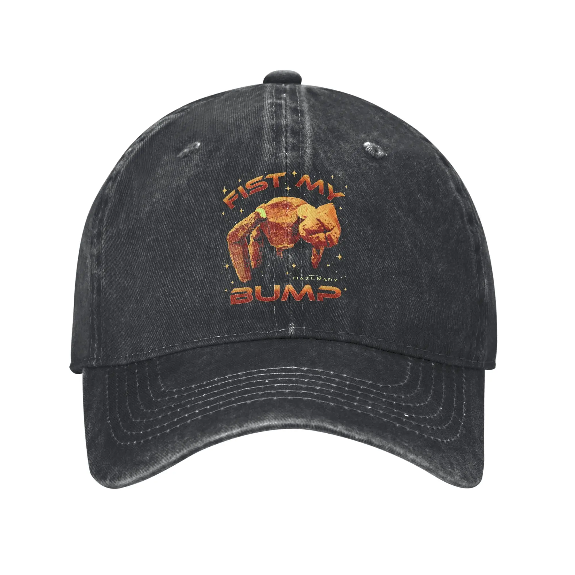 Vintage Project Hail Mary Baseball Caps Unisex Style Distressed Washed Headwear  Outdoor All Seasons Travel  Adjustable Caps Hat