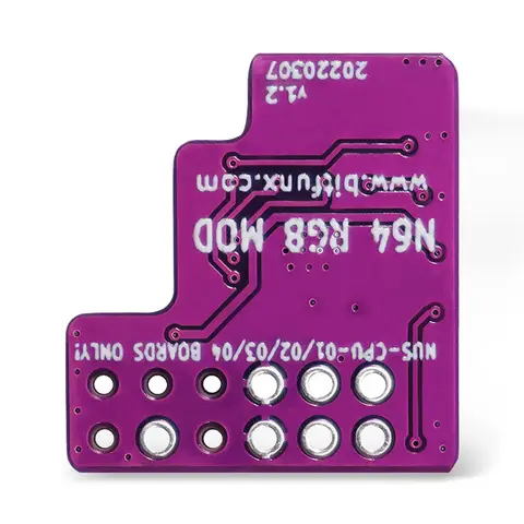 N64 RGB MOD Kit for N64 NTSC Consoles RGB Module Chip for Nintendo 64 NTSC Modified RGB Output Module LYZ