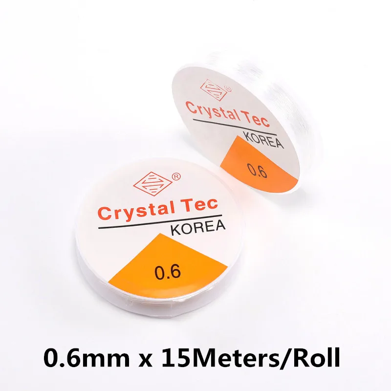 60M Strong Elastic Beading Cord for Jewellery Making