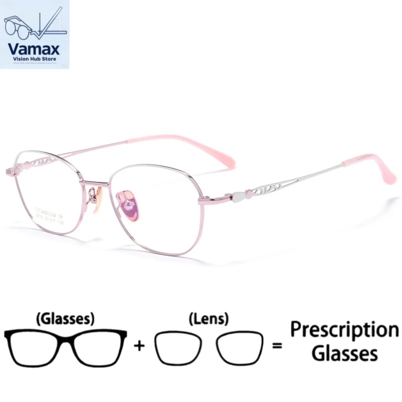 

VAMAX Lady Style Frame Prescription Eyeglasses Small Frame For Women