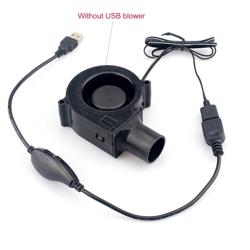 5V USB Speed Control Line with  for Charging and Adjusting Speed and Brightness of USB Fans and Lights