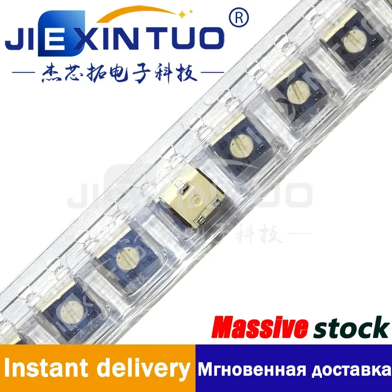 3314J-1-105E TRIMMER 1M OHM 0.25W J LEAD TOP 1 MOhms 0.25W, 1/4W J Lead Surface Mount Trimmer Potentiometer Cermet urn Top Adjus