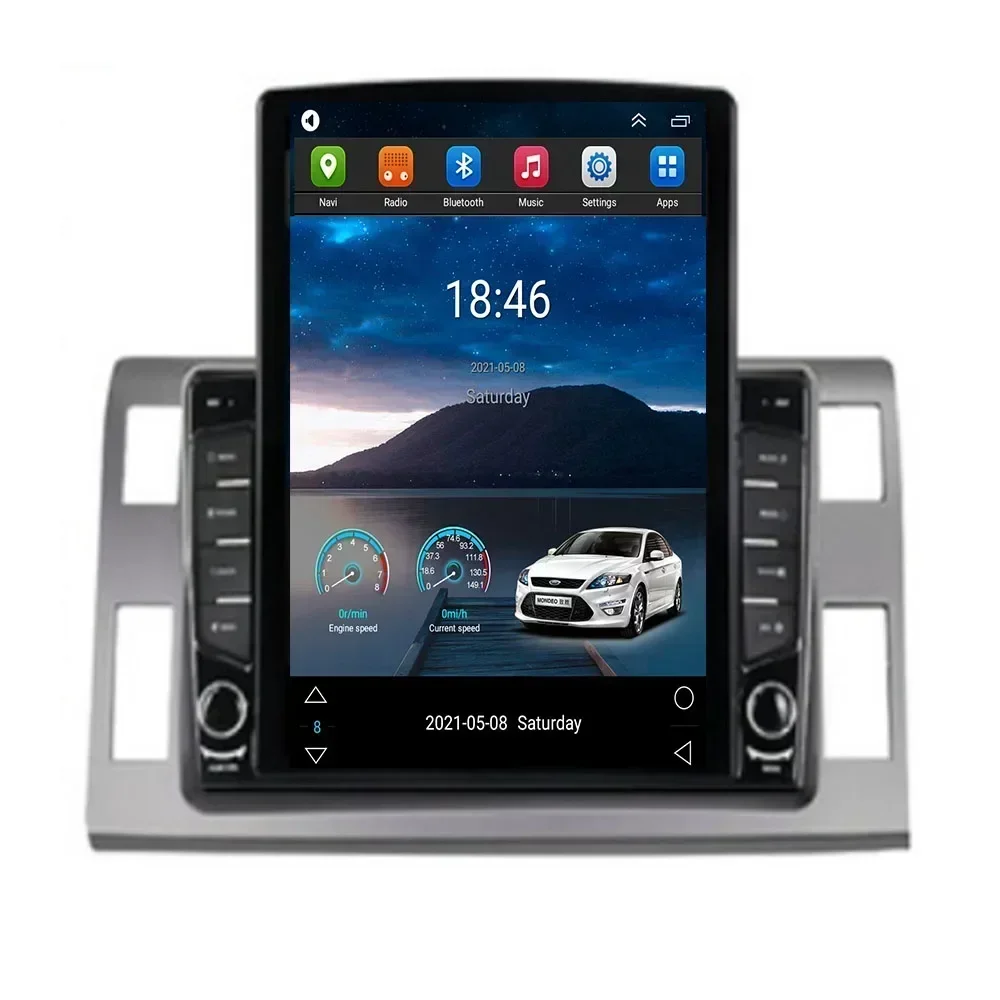 5G LTE Android For Toyota Previa 3 III XR50 Estima 2006-2035 Tesla Type Multimedia Stereo Car DVD Player Navigation GPS Radio