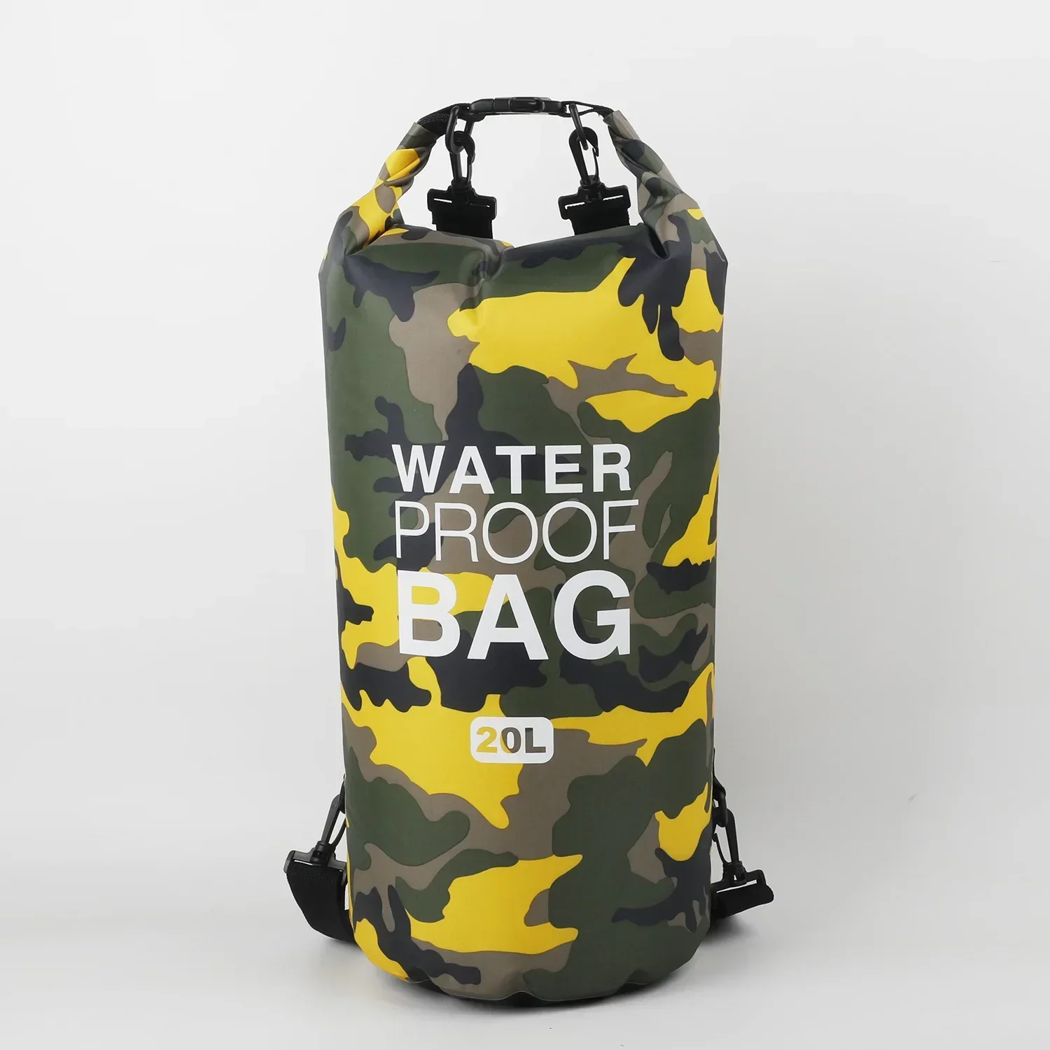 2/5/10/15/20/30L wasserdichte Tasche, Outdoor-Trockentasche für Bootfahren, Angeln, Rafting, Schwimmen, Outdoor-Sport, große Aufbewahrungstasche