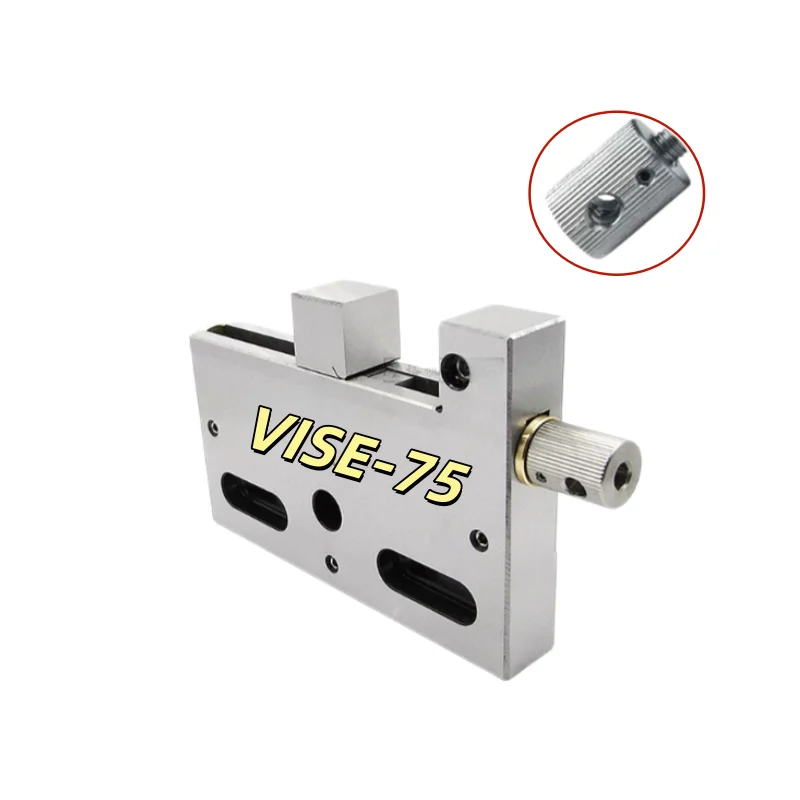High Precision Vise 0-75/100mm Jaw Opening Clamping for Machine Spark WEDM CNC Fixture