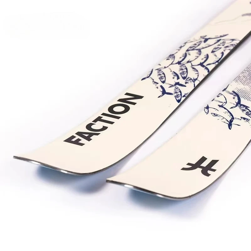 

Лыжи All Mountain Freeride с двойным наконечником, унисекс, белые, синие, универсальные, для катания на лижах, для взрослых и женщин, для скоростного спуска, пешего туризма, шлифования