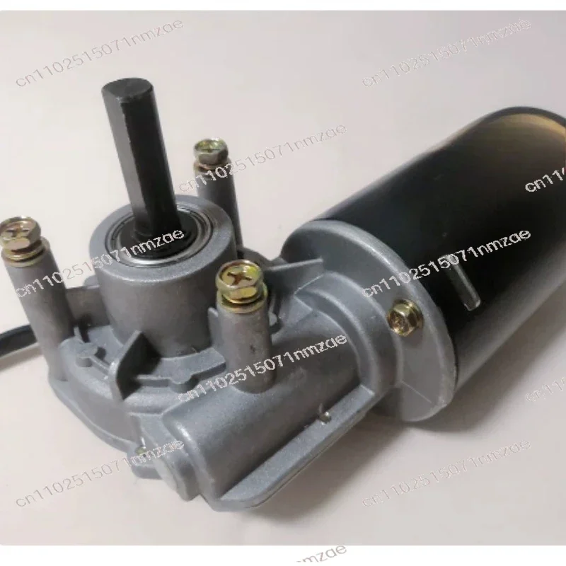 12V 24V80W 90W 100W Turbine DC Reducer Copper Turbine Shutter Motor Worm Gear Motor