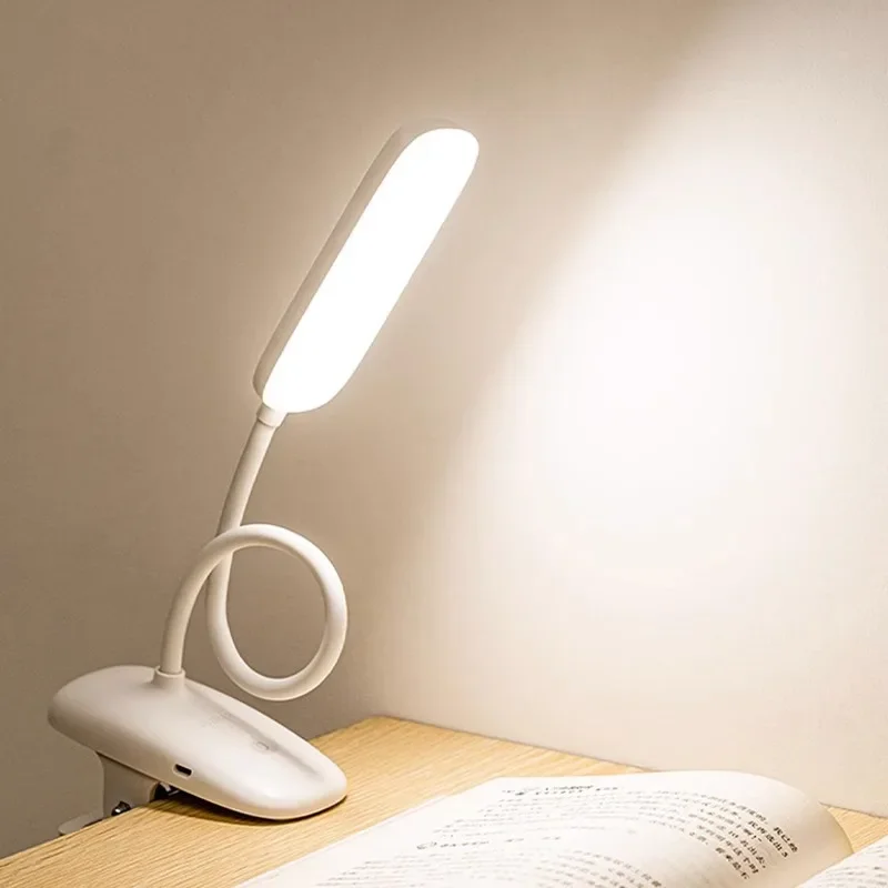 Philips rechargeable desk lamp eye protection college student bedroom bedside reading dormitory clip clip for learning