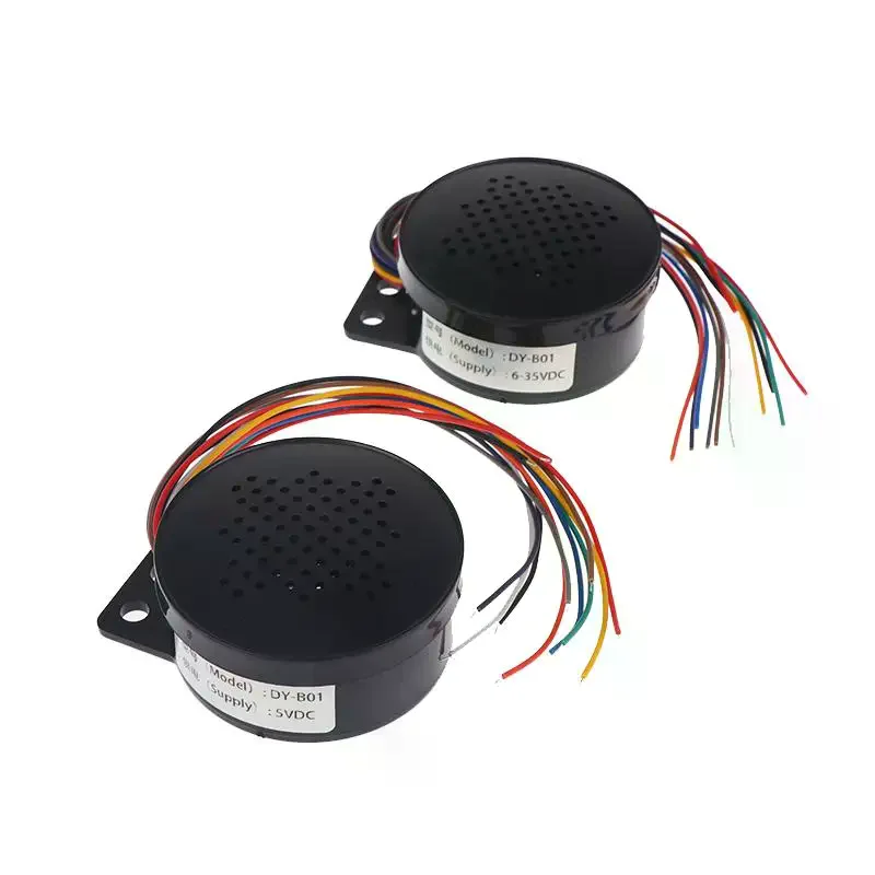 DC 5V/6-35V Voice Prompt Device, 9 Way Trigger Module, Ideal for Automation, Alerts, Interactive Projects, Clear Sound, Easy Int