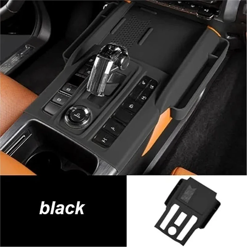 

Для Great Wall Haval H9 2024-2025 силиконовая автомобильная центральная консоль, противоскользящая накладка для переключения передач с ящиком для хранения, органайзер, аксессуары