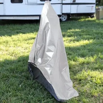 

Telescope Cover 210D Oxford Cloth Waterproof Dust Sun for 150x85cm Astronomical Outdoor Telescopes Silver Rust