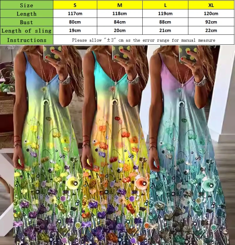 فستان نسائي فضفاض جديد للربيع والصيف