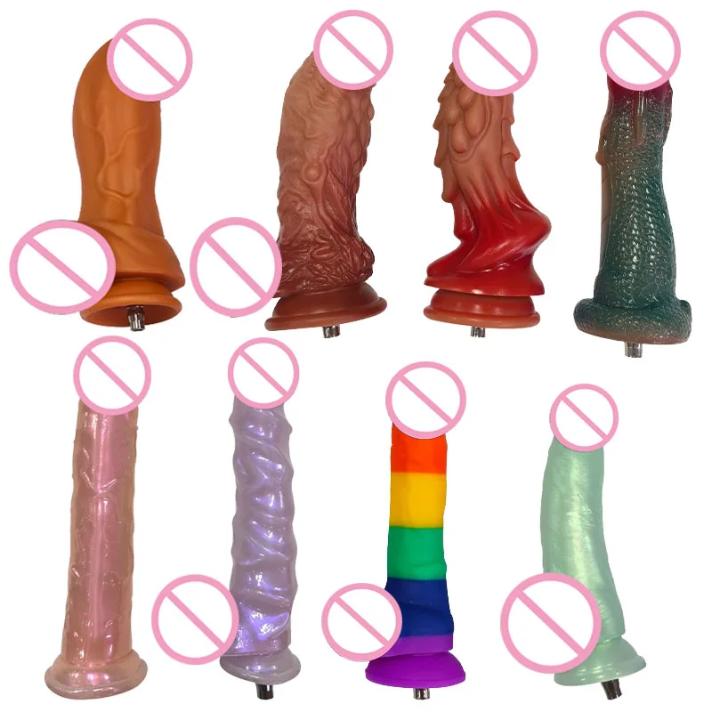Monster Dildos with VAC-U-LOCK Connerector for Women Masturbation Air Quick Sex Machine Attachments Sex Toys for Female Pleasure