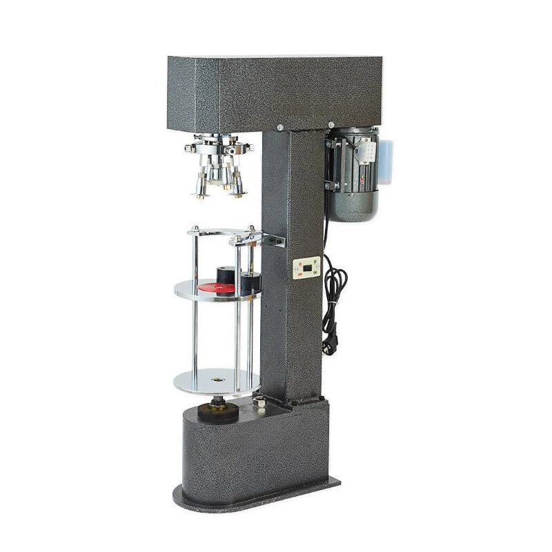 Easy operation semi automatic ropp capping machine for glass bottle wine bottle lid